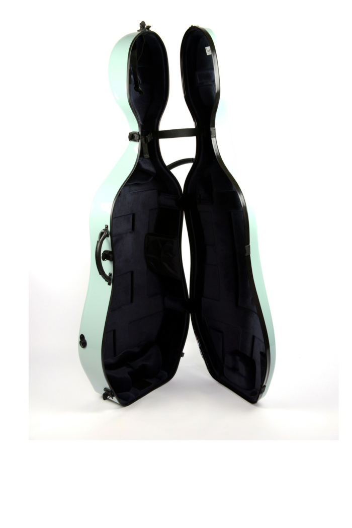 Newtech Cellokasse med hjul - Mint - Image 3