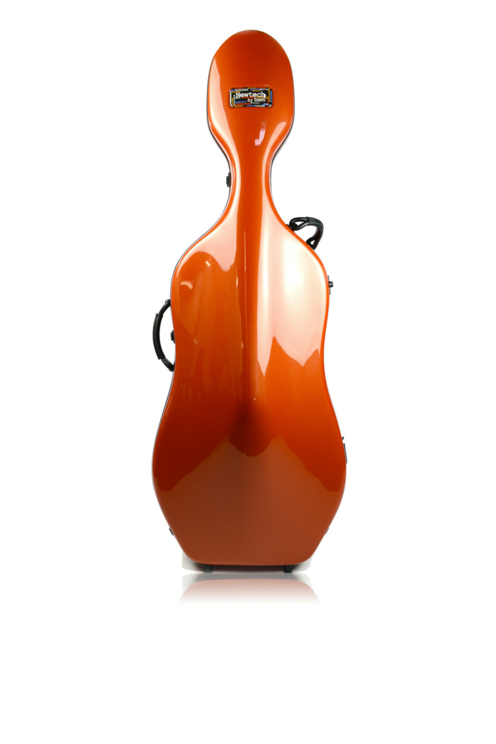 Newtech Cellokasse med hjul - Terracotta