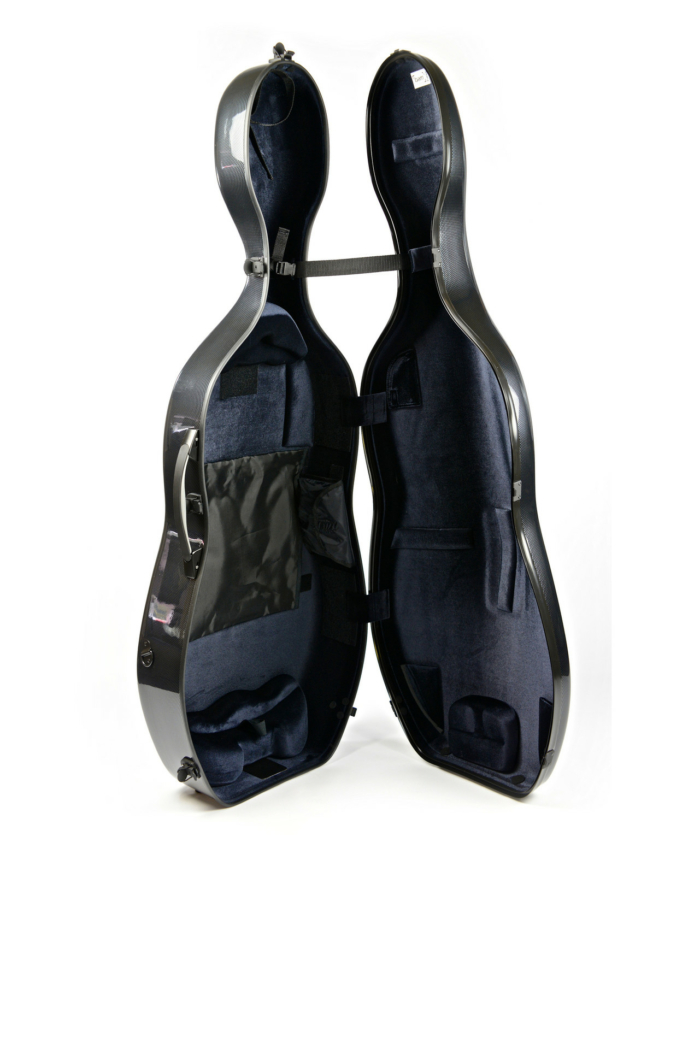 Hightech 4.4 Adjustable Cellokasse - Black Carbon look - Image 3