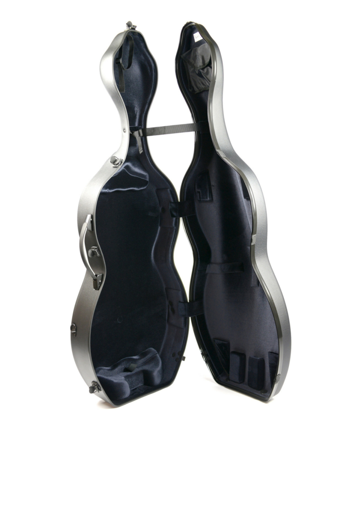 Hightech Shamrock Cellokasse uden hjul - Sort tekstureret - Image 3