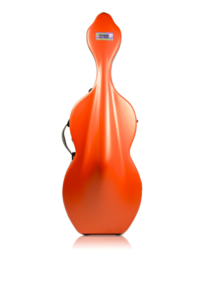 Hightech Shamrock Cellokasse uden hjul - Orangey