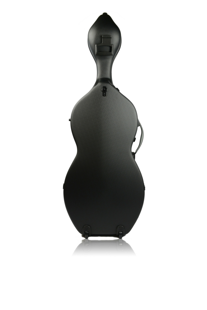 Hightech Shamrock Cellokasse med hjul - Black Textured - Image 2