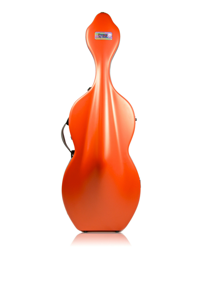 Hightech Shamrock Cellokasse med hjul - Orangey