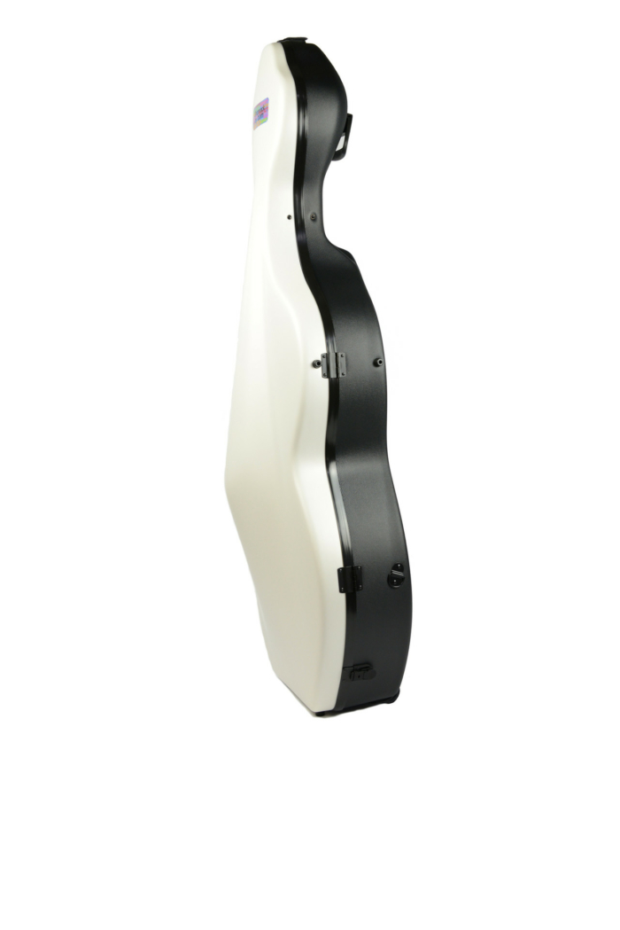 Hightech Shamrock Cellokasse med hjul - Hvid - Image 4
