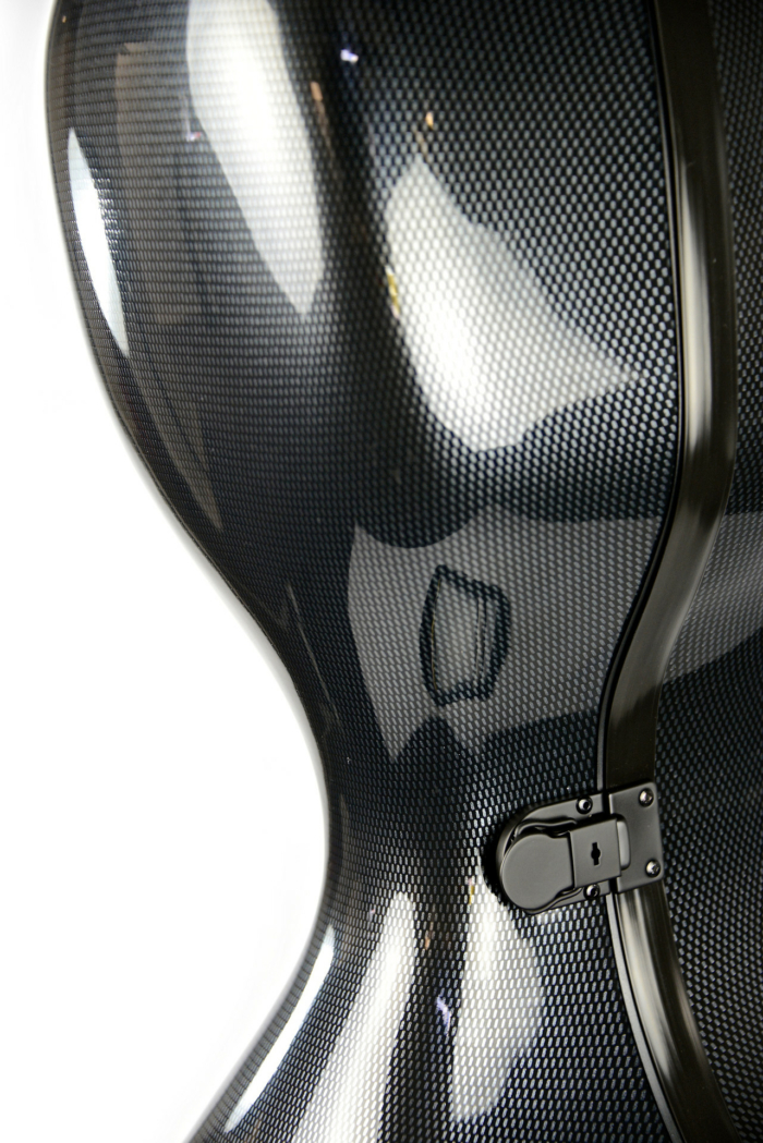 Hightech 3.5 Compact Cellokasse - Black Carbon look - Image 4