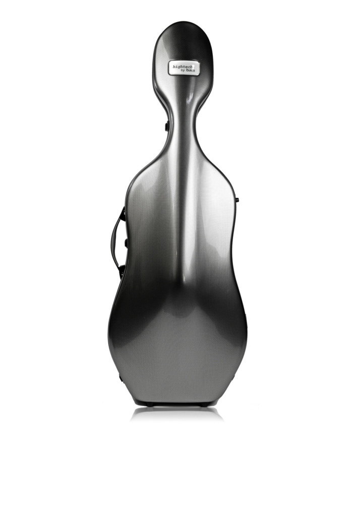 Hightech 3.5 Compact Cellokasse - Silver Carbon look