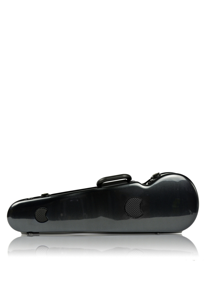 Hightech Contoured Violinkasse - Black Carbon look - Image 2