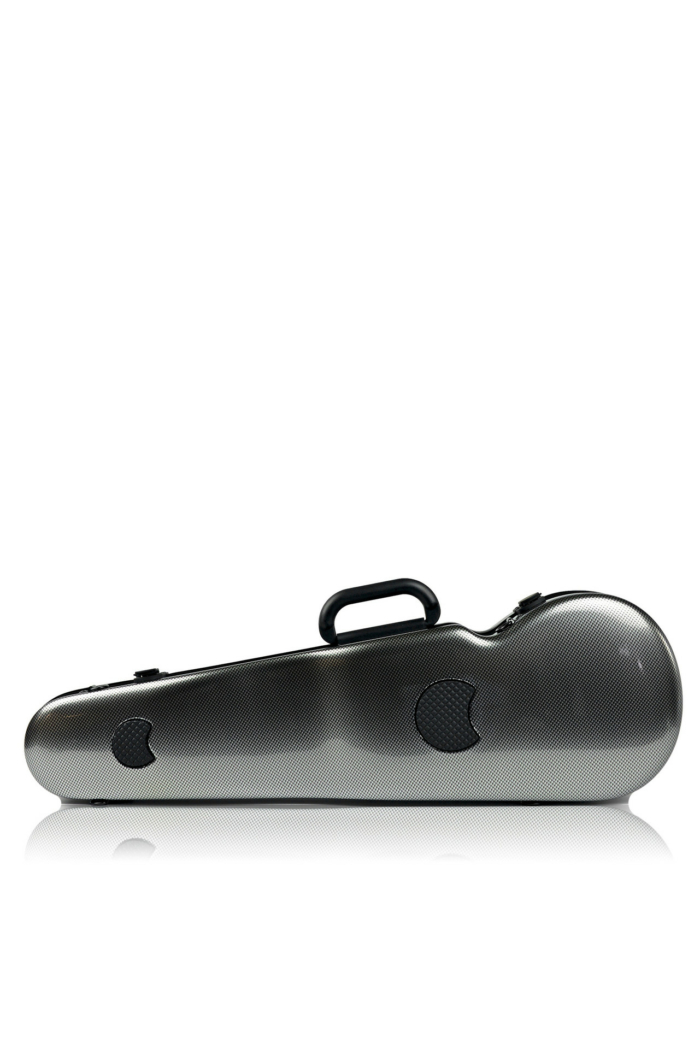 Hightech Contoured Violinkasse - Silver Carbon - Image 2