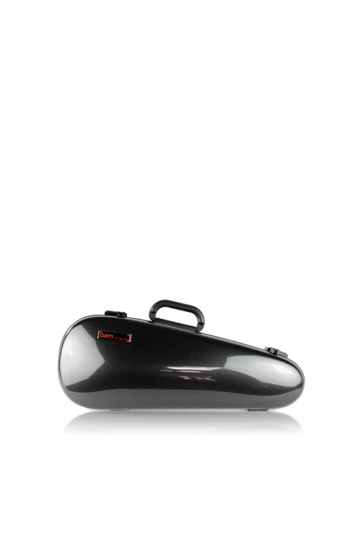 Hightech Cabin Violinkasse - Sort Carbon look