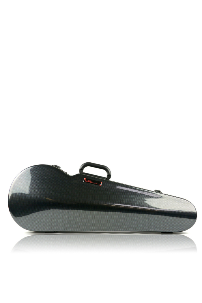 Hightech Contoured Bratschkasse - Black Carbon look