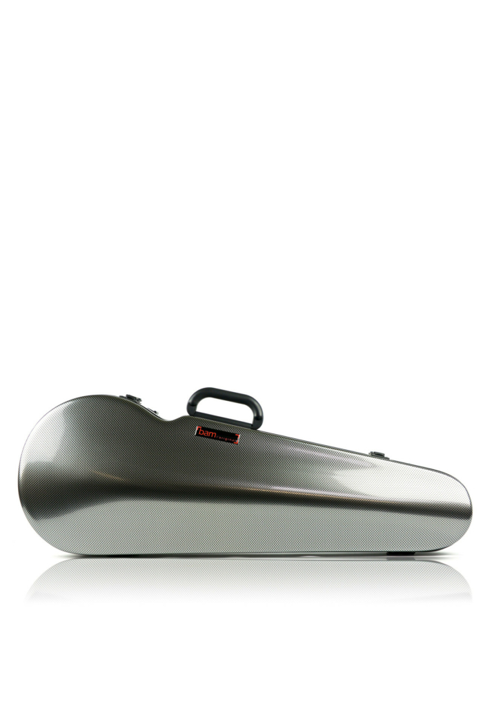 Hightech Contoured Bratschkasse - Silver Carbon look
