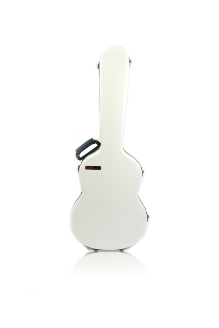 Hightech klassisk guitarkasse - hvid
