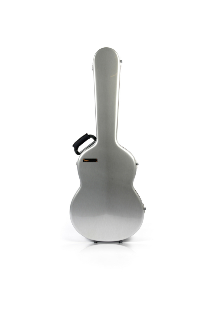 LA DEFENSE Hightech klassisk guitarkasse - børstet aluminium