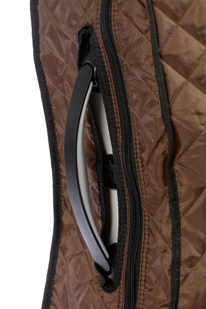 Hoody til Hightech Cellokasse - Brun - Image 3