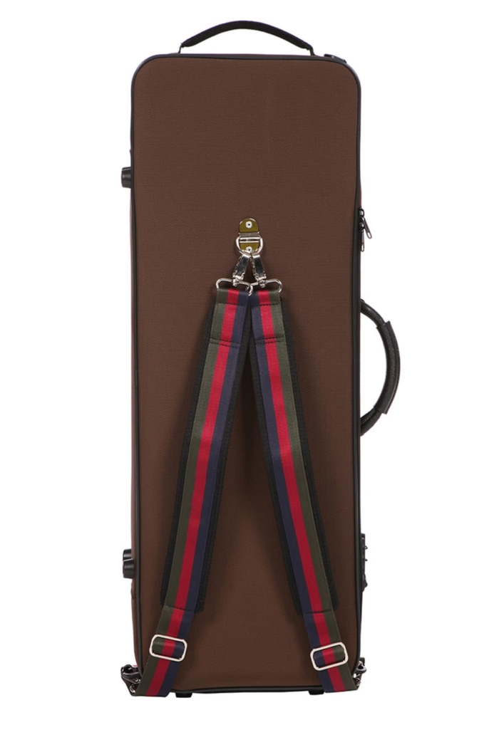 SAINT GERMAIN Stylus Rektangulær 15" 3/4 (40 cm) Bratschkasse - Chokolade - Image 2