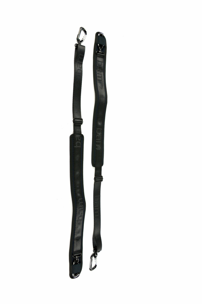 BAM Originale rygstropper (kort version) til violin/Bratschkasser (pris per par)