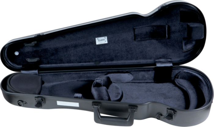 SUPREME L'OPERA Hightech Polycarbonat Contoured Violin Case - Sort - Sort version - Image 3