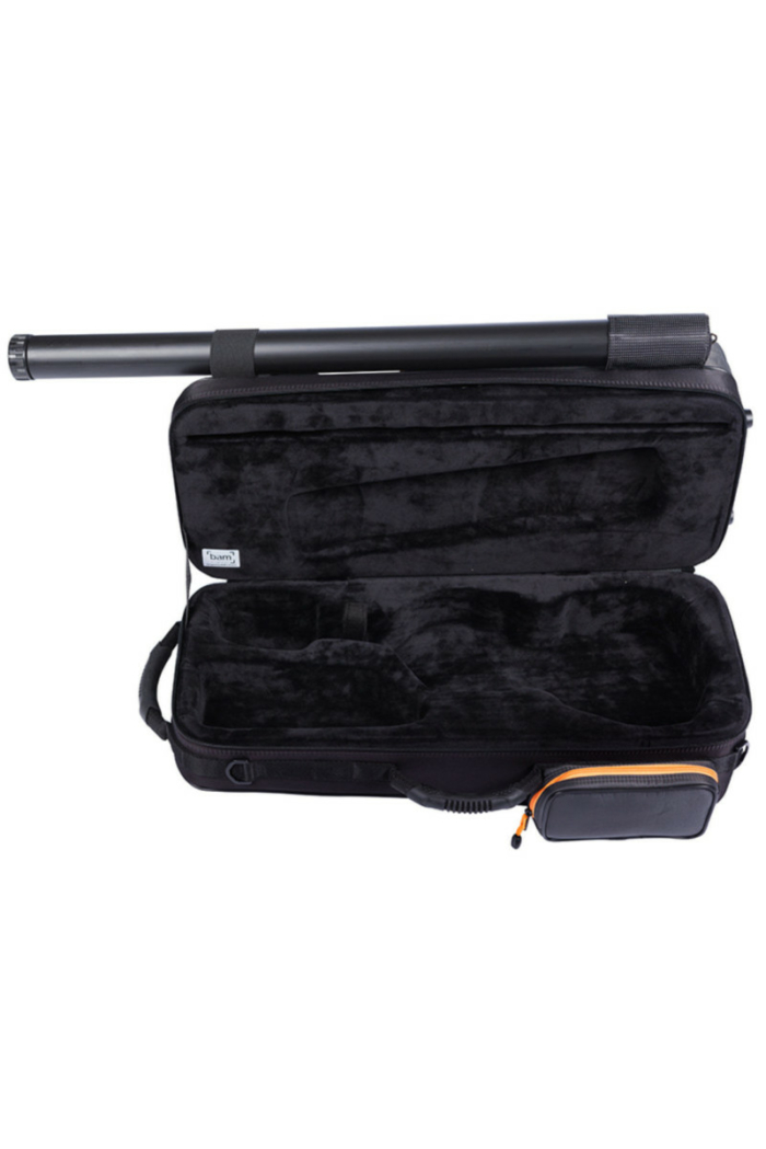 PEAK Performance Compact Violin Case - Grå & Sort 4/4 - Image 5