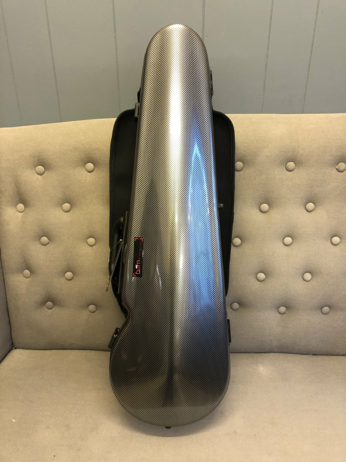 Rygpude med indvendig nodelomme til Hightech Contoured violin/bratschboks - Sort - Image 2