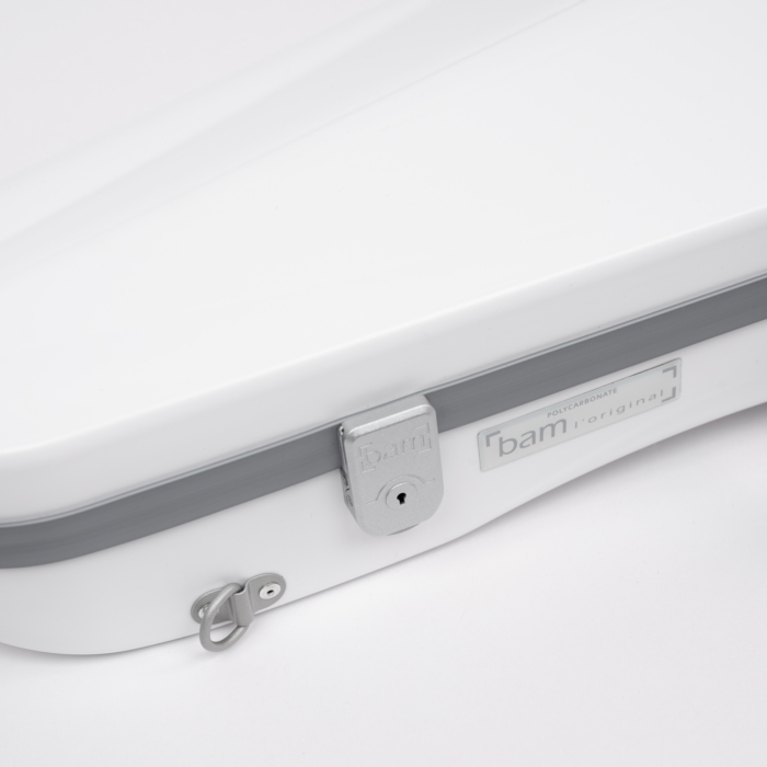 SUPREME ICE HIGHTECH Polycarbonat Contoured Viola Case - Hvid - Sølv version - Image 3