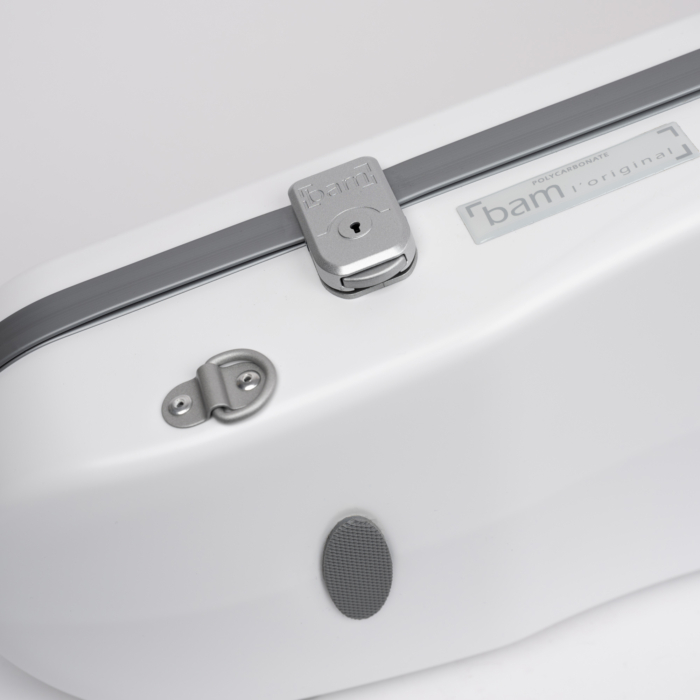 SUPREME ICE HIGHTECH Polycarbonat Contoured Viola Case - Hvid - Sølv version - Image 6