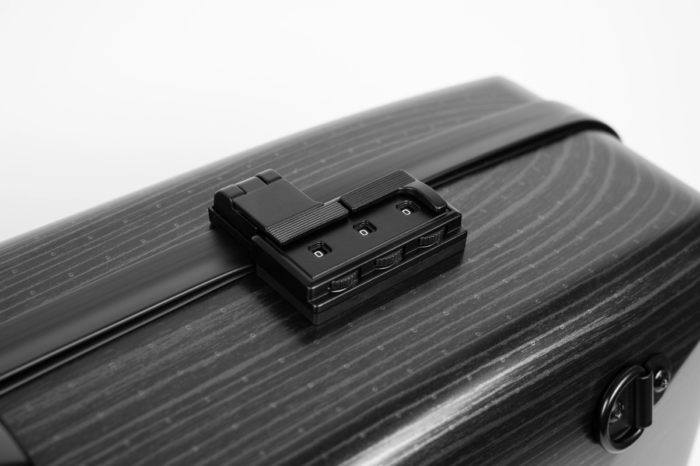 NYT DESIGN! Rektangulært HIGHTECH Viola etui med musiklomme - Black Lazure - Image 2